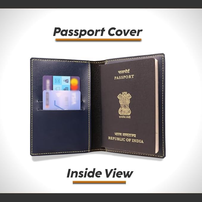 Personalized Passport Cover with Custom Name