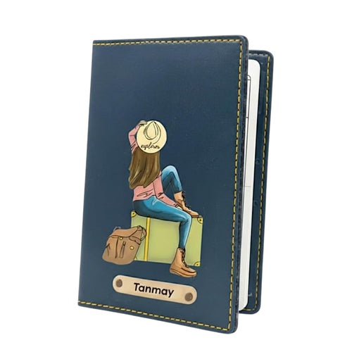 Personalized Passport Cover with Custom Name