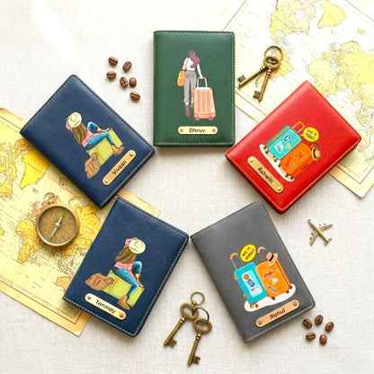 Personalized Passport Cover with Custom Name
