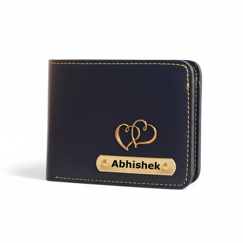 Personalized Faux Leather Wallet with Name